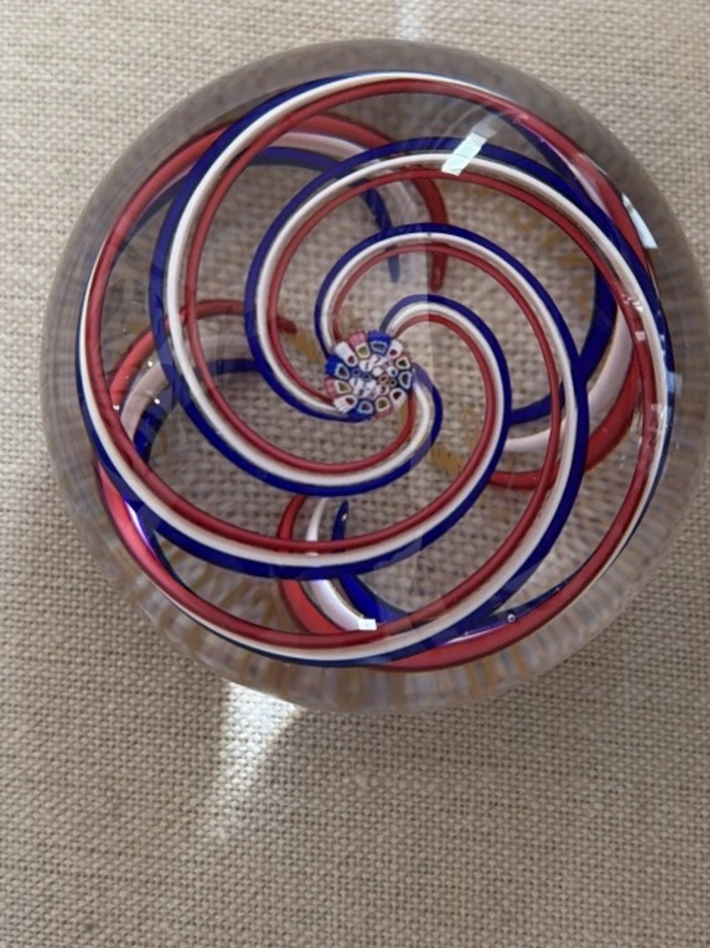 Saint-Louis France Paperweight France Crystal Millefiori Collectible Excellent